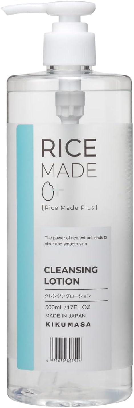 【単品6個セット】 菊正宗 Rice Made+ ライスメイドプラス クレンジングローション RN 500ml ふき取り W洗顔不要【送料無料】 Amazon | 菊正宗 Rice Made+ クレンジングローション RN 500ml